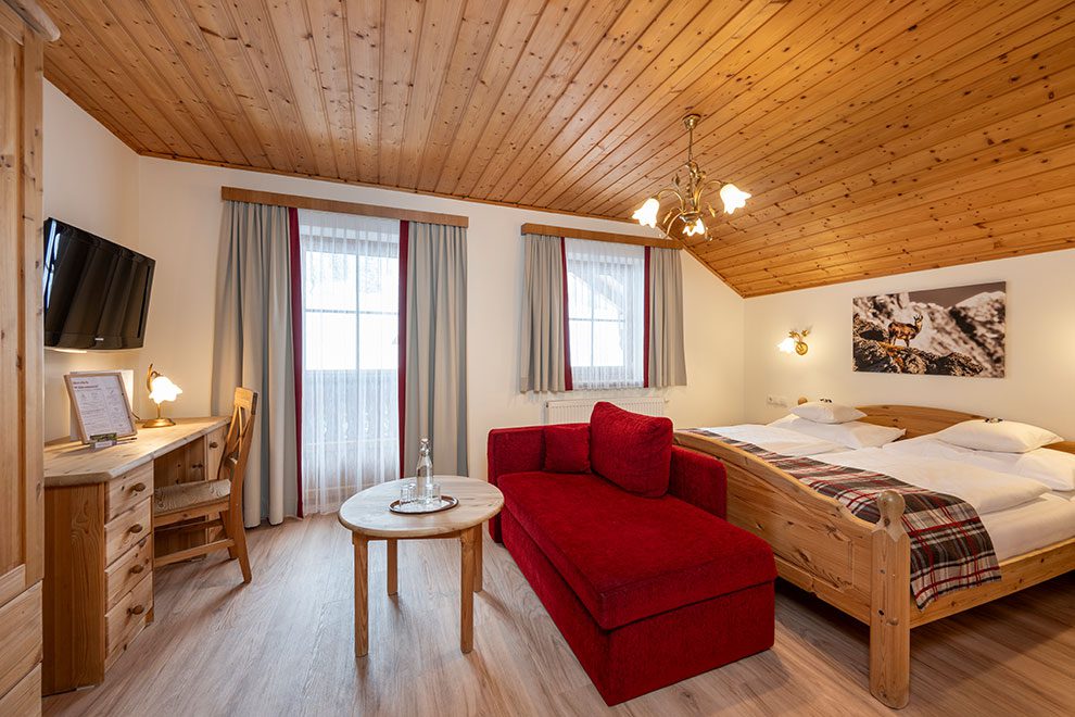 Doppelzimmer · Bauernhofurlaub Halbpension Marchlhof Untertauern